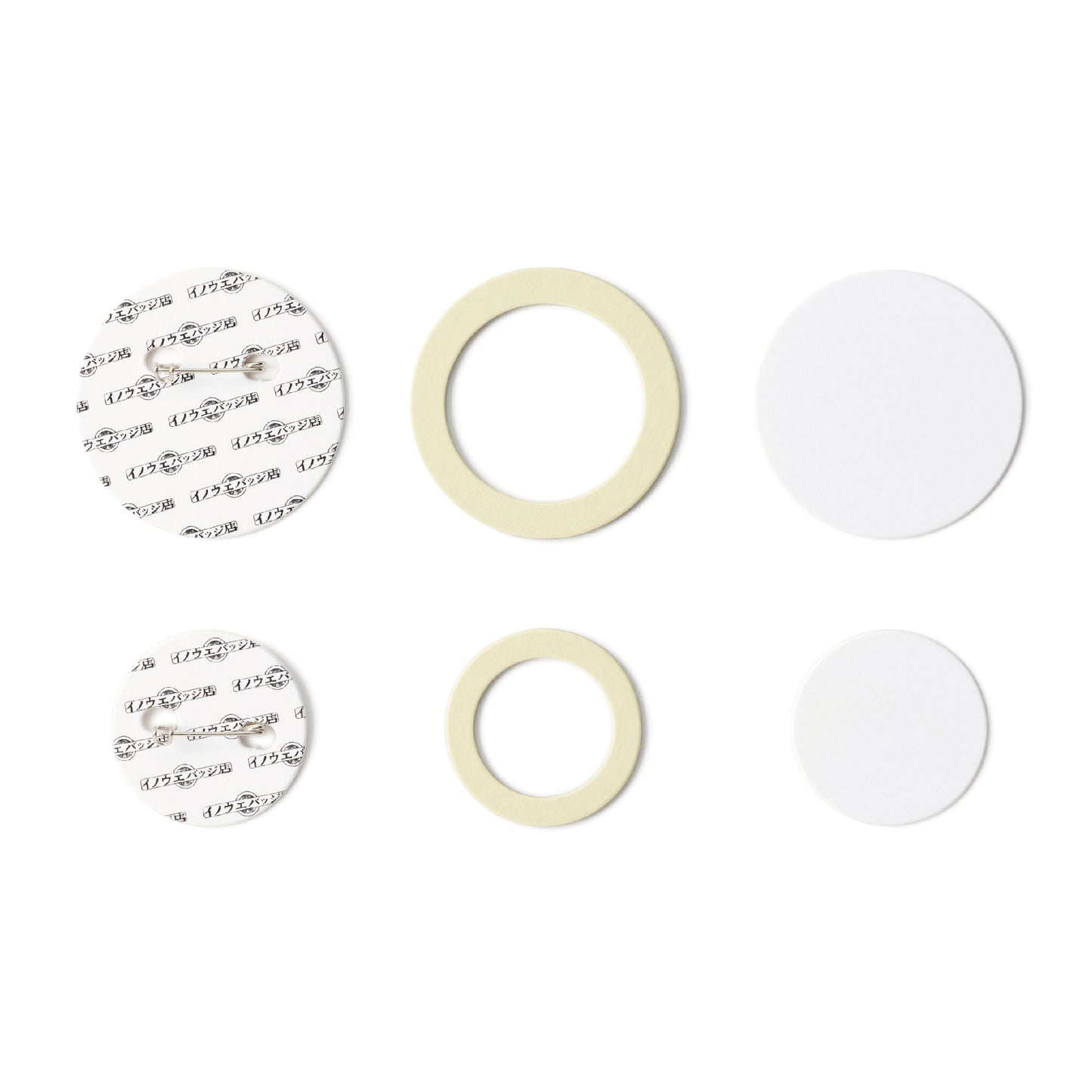 Paper badge kit
