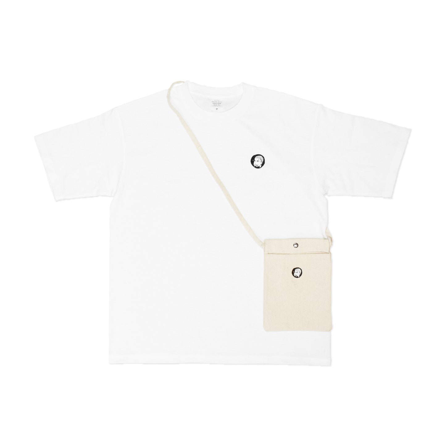 Hanamichi embroidered patch T-shirt