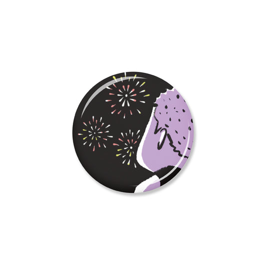 Button badge firework
