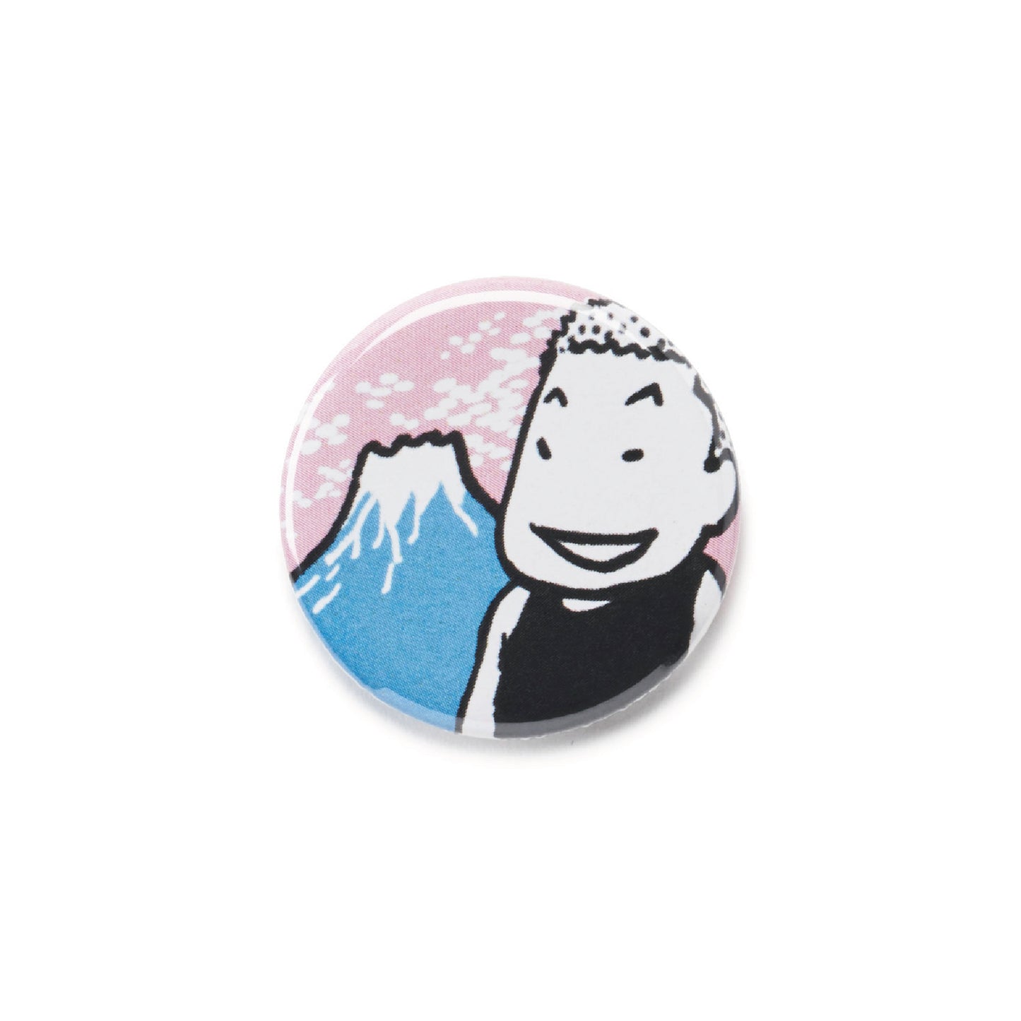 Button badge Mt. Fuji