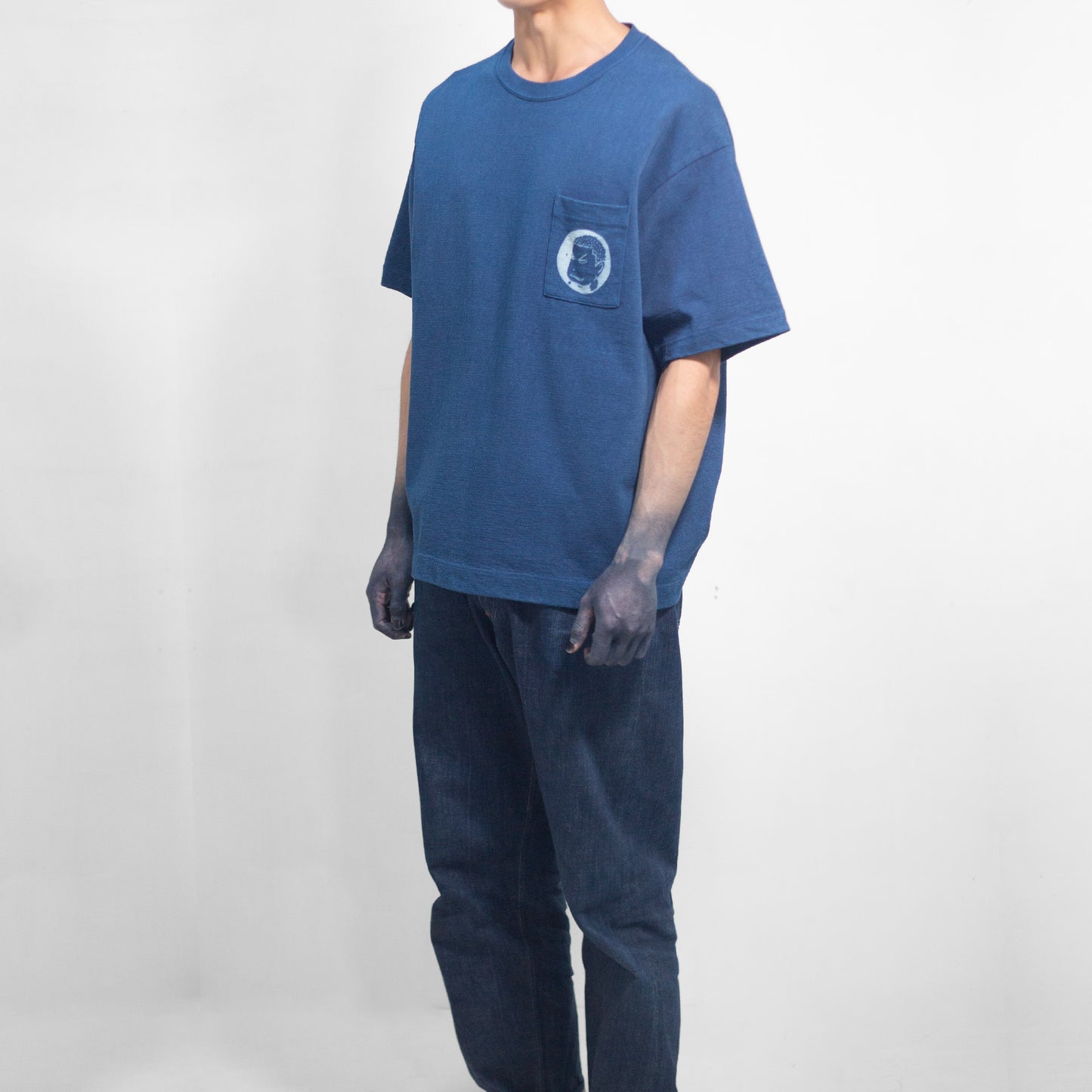 花道Tシャツ Dyed by BUAISOU